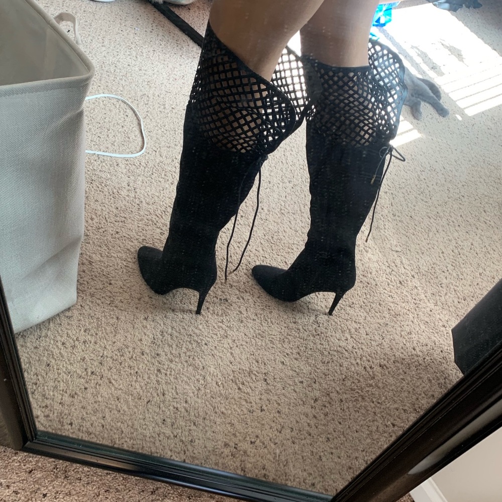 Over the Knee Heeled Boots